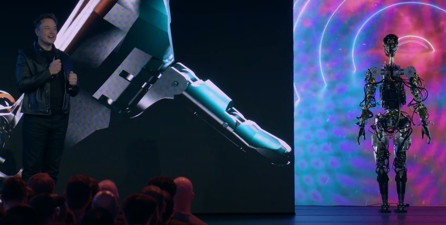 Tesla, Илон Маск, робот, андроид, Optimus