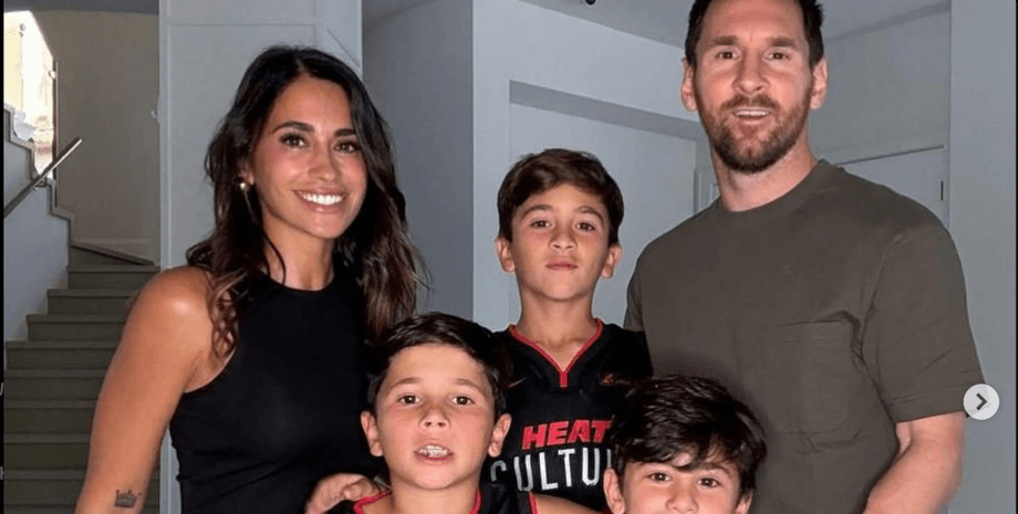 лео мессі, сини лео мессі, антонелла рокуццо, дружина лео мессі, як лео мессі зустрів дружину