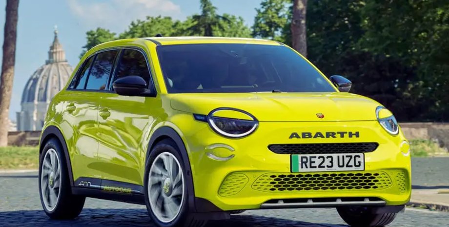 Abarth Fiat 600e, Abarth 600e, Fiat 600e, Fiat 600, кроссовер Fiat, электромобиль Fiat, новый Fiat 600