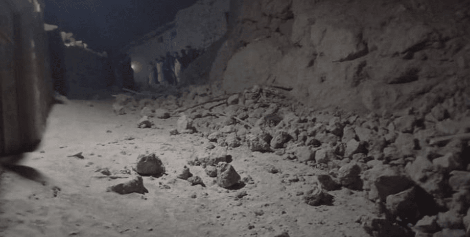 В Афганистане произошло сильное землетрясение Афганистан землетрясение 3 ноября