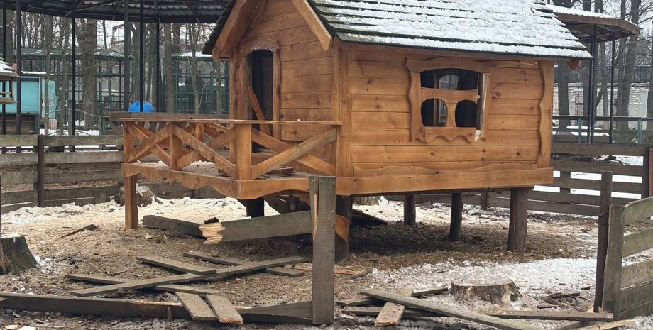 новости харькова, фельдман экопарк, животные, козы, дрон-камикадзе, шахед, война в украине