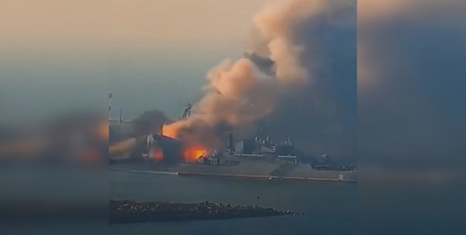 знищення російського корабля, російський воєнний корабель