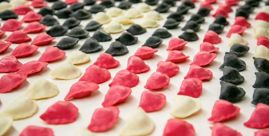 Рушник из вареников