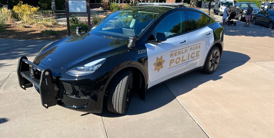 полицейская тесла, Tesla Model Y, полицейские Tesla, электромобиль Tesla, кроссовер Tesla, кроссовер Tesla