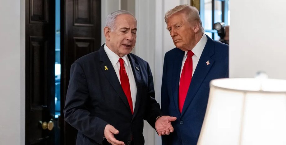 Беньямін Нетаньягу дональд трамп Беньямін Нетаньягу і дональд трамп у білому домі