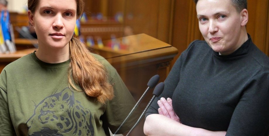 Марьяна Безуглая, Надежда Савченко, ВРУ