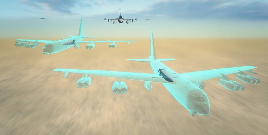 ракеты, самолеты, радар