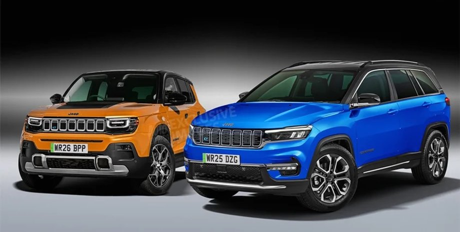 электромобили джип, электромобили Jeep, Jeep Compass, Jeep Renegade, новый Jeep Compass, новый Jeep Renegade