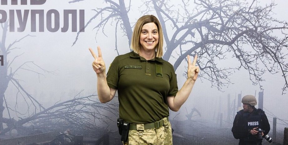 Сара Эштон-Чирилло. Спикер Сил ТРО Украины фото