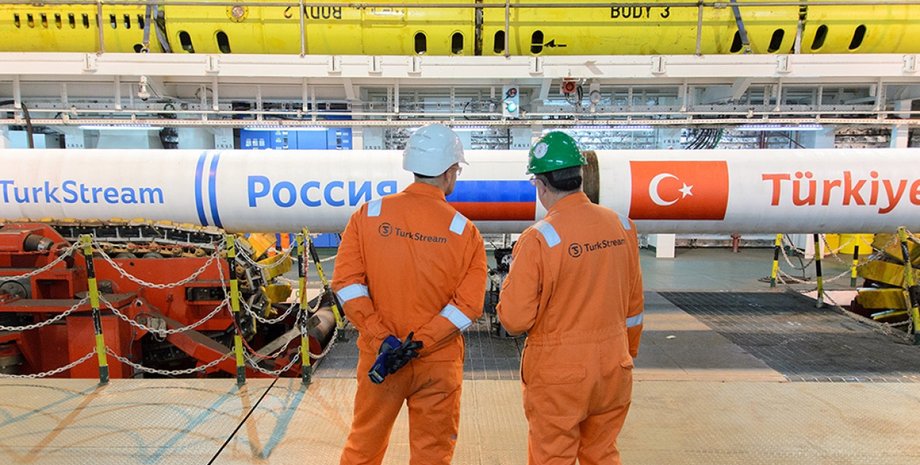 Турецкий поток, газ, труба,