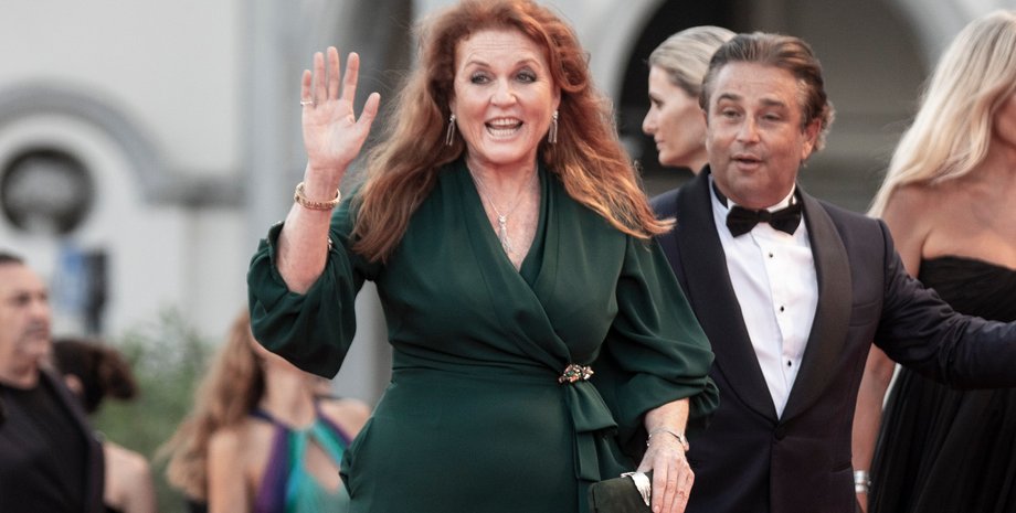 сара фергюсон, венецианский кинофестиваль, красная дорожка, герцогиня йоркская