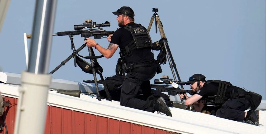 Снайперская группа США, покушение на трампа снайперы