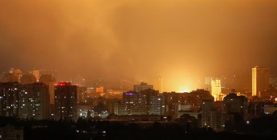 ЗС РФ атакували Київ нічна атака на Київ 29 листопада