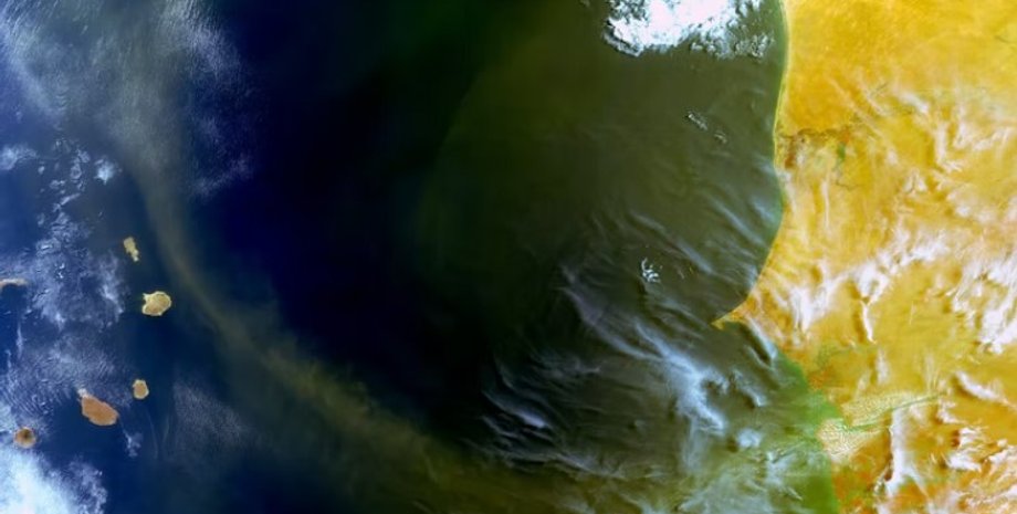 пыль, перемещение пыли, Сахара