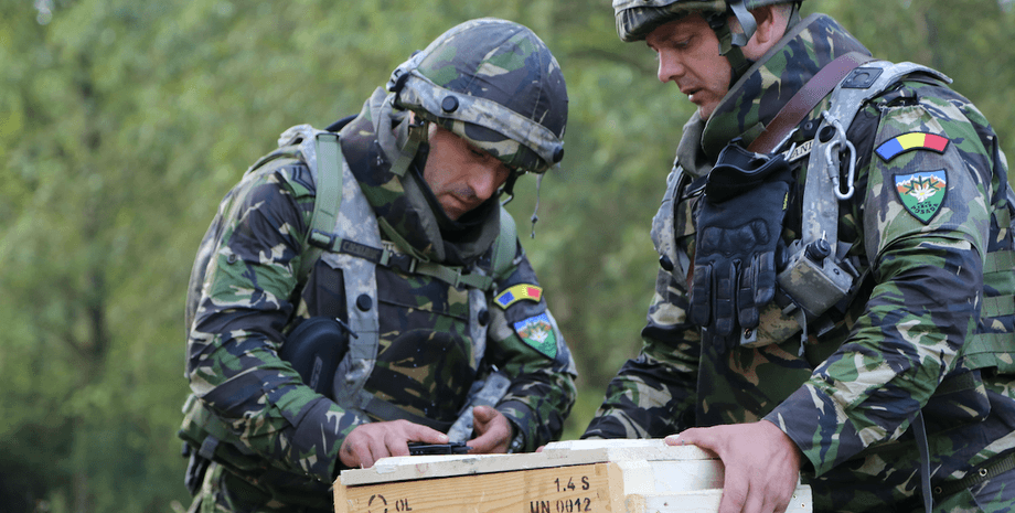 Румынские военные