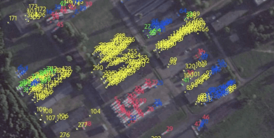 табір «вагнерівців» у Білорусі, супутниковий знімок Planet Labs