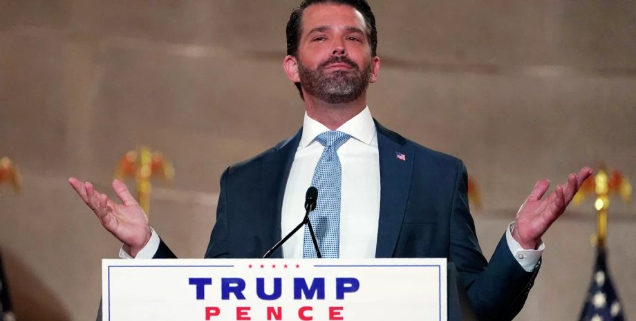 Дональд Трамп-младший критика Байдена