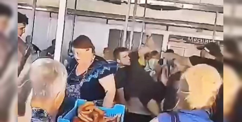 Інцидент на ринку в Херсоні