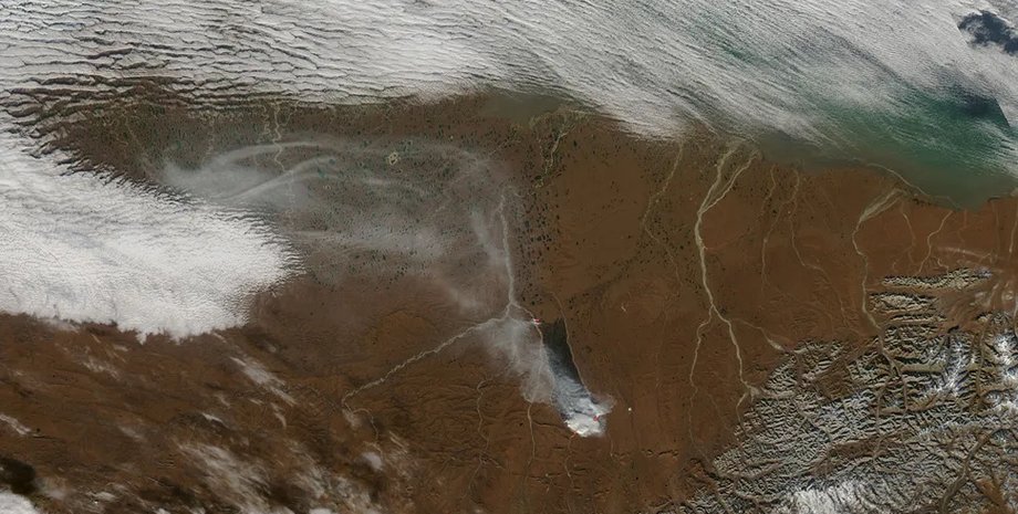 лісові пожежі на Алясці