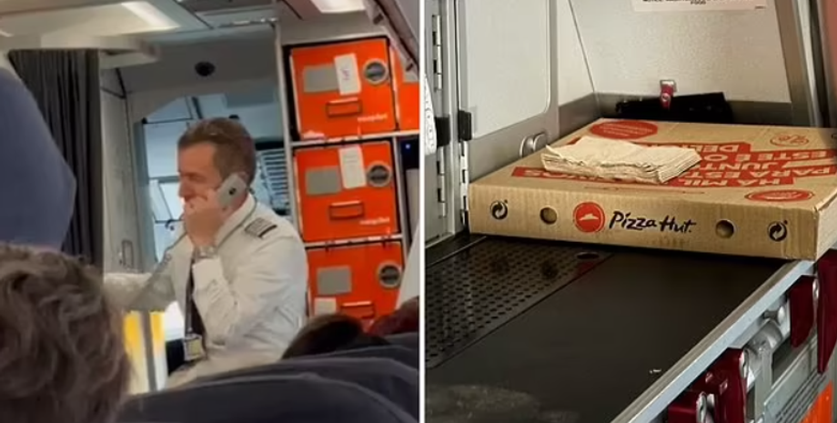 Курьезы в самолете, задержка рейса easyJet, пилот, капитан воздушного судна, скандал, Великобритания