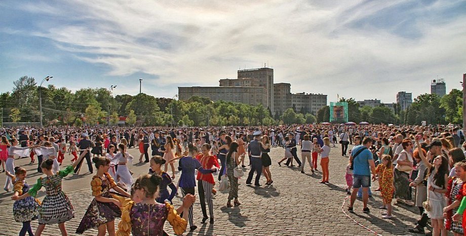 Флешмоб в Харькове