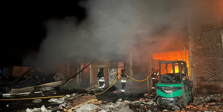 Последствия ночной атаки на Сумы