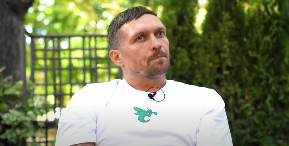 Усик признался, что хотел бы изменить гимн Украины Александр Усик