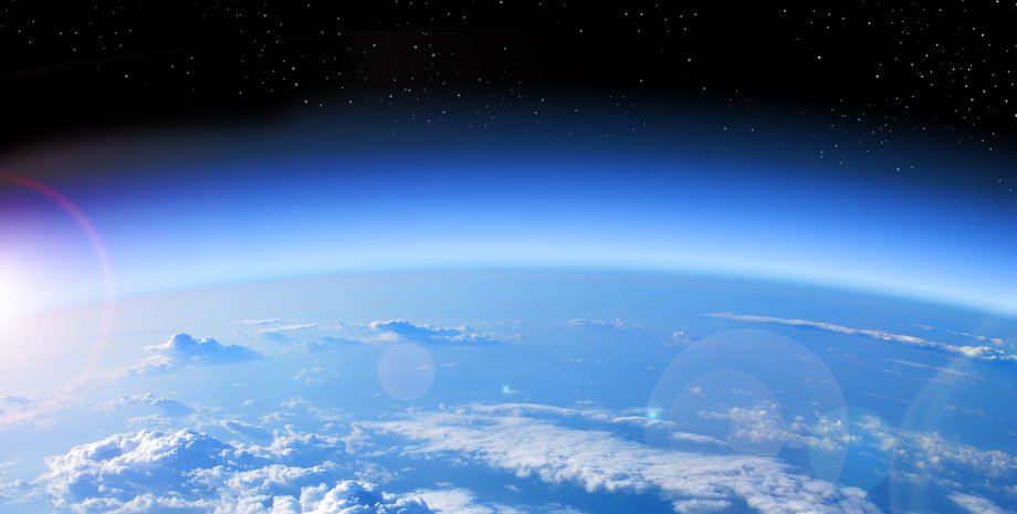Земля, атмосфера, космос, фото