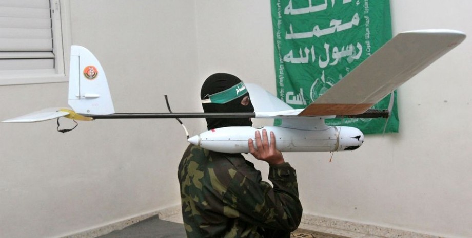 боевик хамас, беспилотник хамас