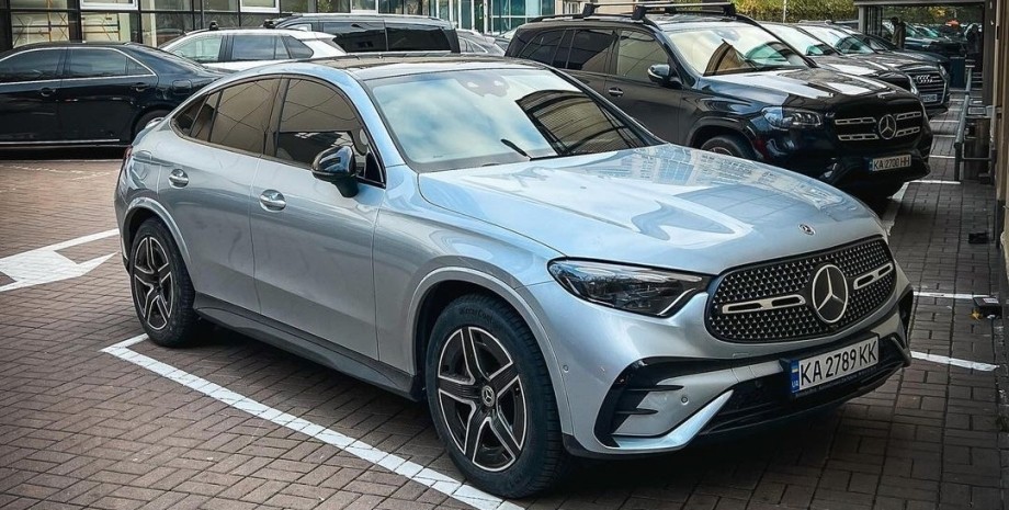 Mercedes GLC Coupe, Mercedes GLC, новый Mercedes GLC, кроссовер Mercedes