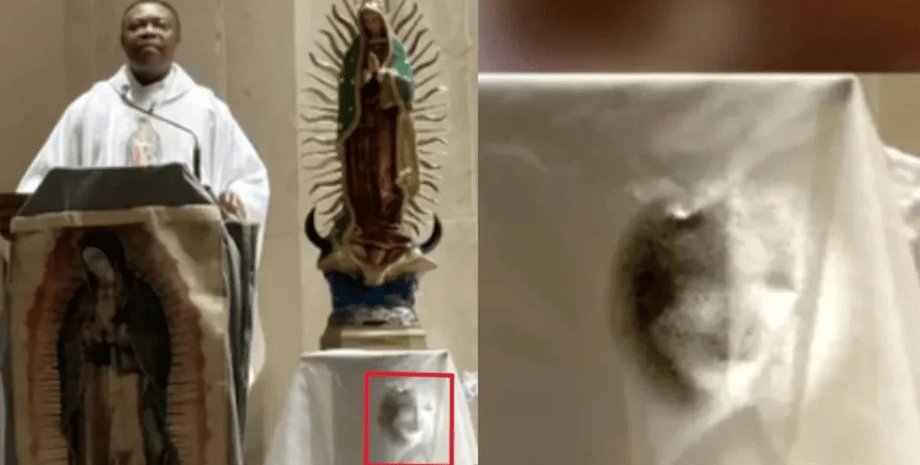 чудо у статуи Девы Марии в Лас-Вегасе