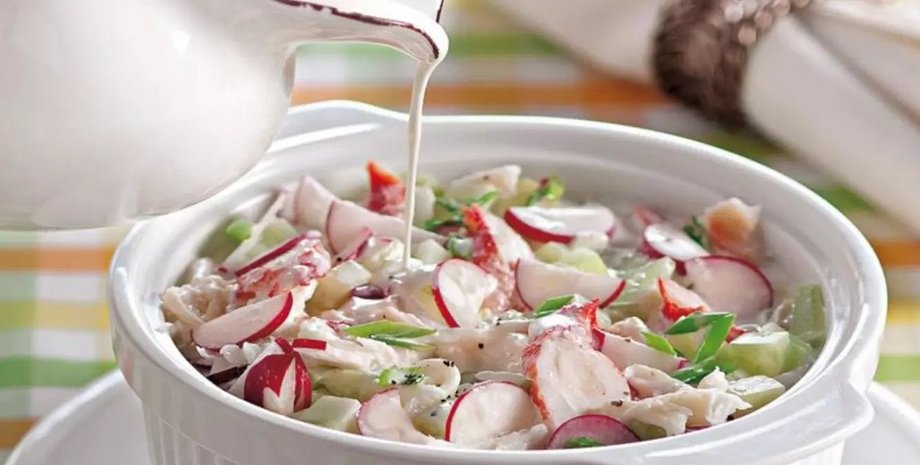 окрошка, окрошка рецепт, окрошка на кефірі, окрошка простий рецепт