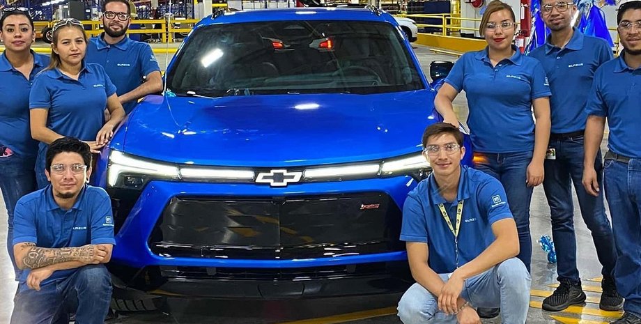 Chevrolet Blazer, новий Chevrolet Blazer, електромобіль Chevrolet, кросовер Chevrolet Blazer