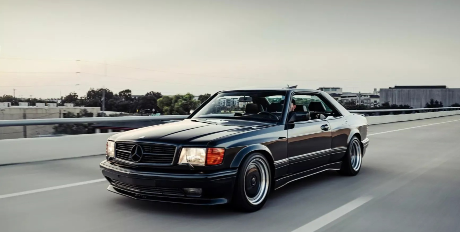 Mercedes 560SEC AMG, Mercedes W126, купе Mercedes W126