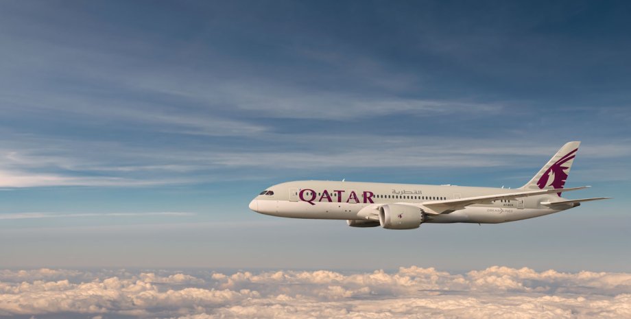 Dreamliner катарской авиакомпании