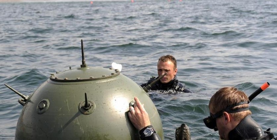 морские мины, НАТО, война РФ против Украины, Черное море, разминирование