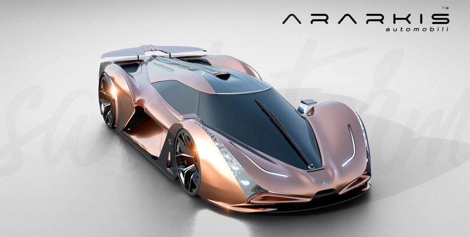 Ararkis Sandstorm, суперкар Ararkis, электрический суперкар