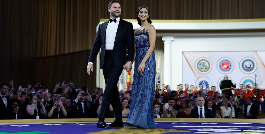 Джей Ді Венс та Уша Венс, друга леді сша, дружина джей ді венса, інавгурація трампа, дональд трамп, віцепрезидент сша