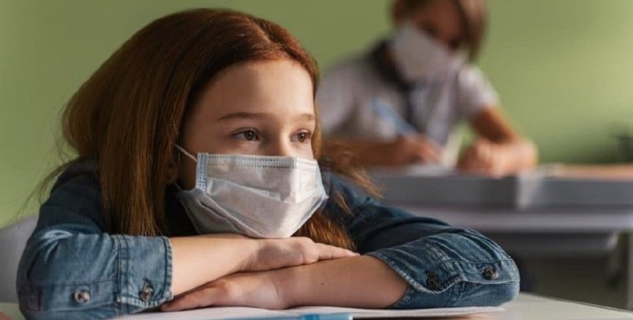 Киев, школьница, карантин,