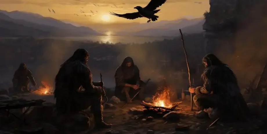 ворон, история, ворон, профессор, рацион, кости, древние люди, анализ, археология, раскопки, исследования, вид, питание, птица, животные, люди, экосистема