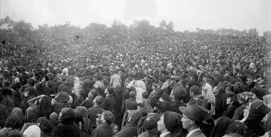 солнце, вера, религия, Мария, Португалия, СМИ, фотография, история, чудо, чудо, истерия, событие, визуальные эффекты, цвет