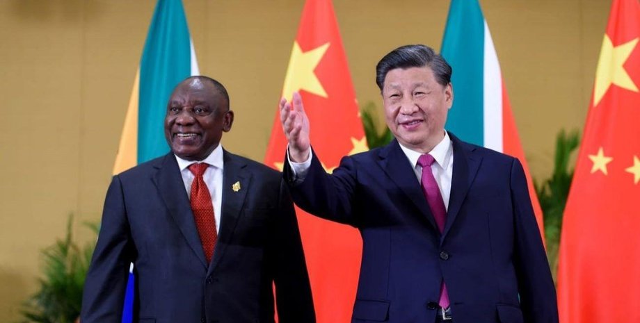 Сі Цзіньпін, Сиріл Рамафоса, Китай, ПАР, Африка, мирні ініціативи, війна в Україні