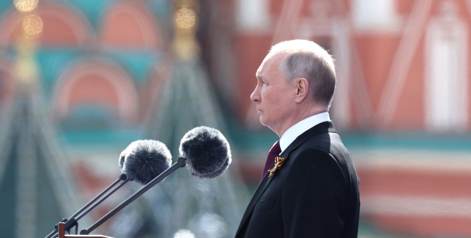 президент росії, путін, путін на параді, парад перемоги путін