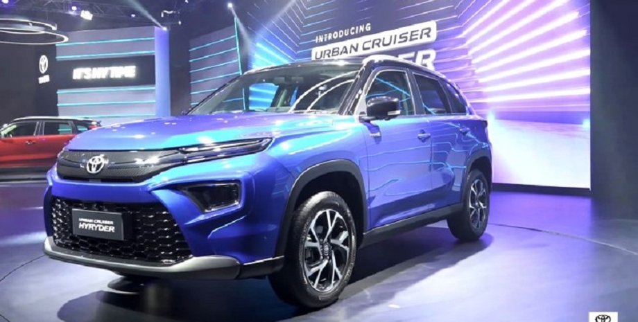 Toyota Urban Cruiser Hyryder, Toyota Hyryder, новий Toyota Urban Cruiser Hyryder, Toyota Hyryder 2022