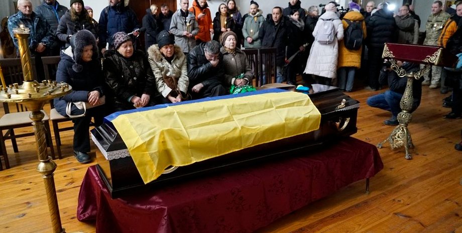 вакуленка похорон, труна, храм