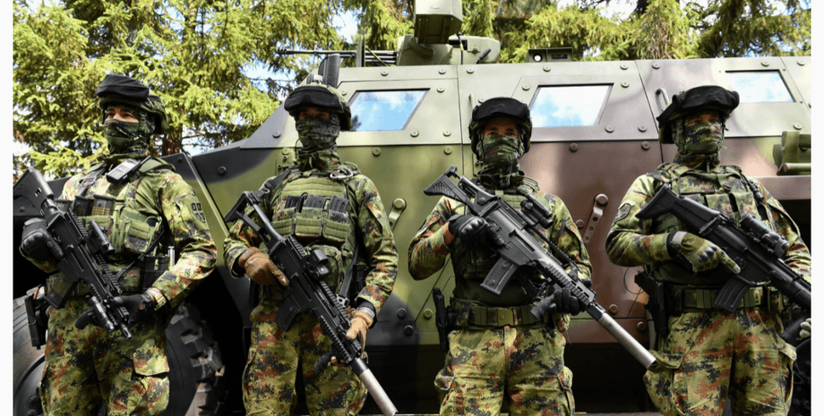 спецназ, сербия, фото