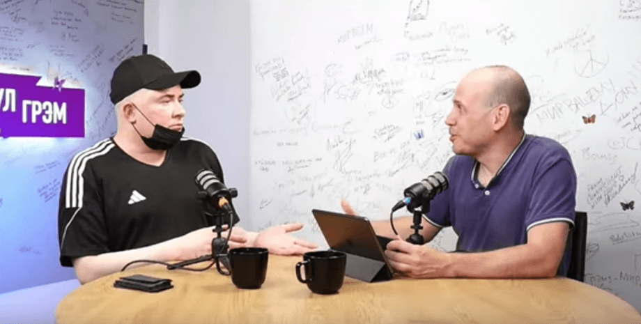 Андрей Данилко, студия, ведущий