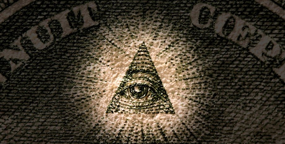 Фрагмент долларовой купюры