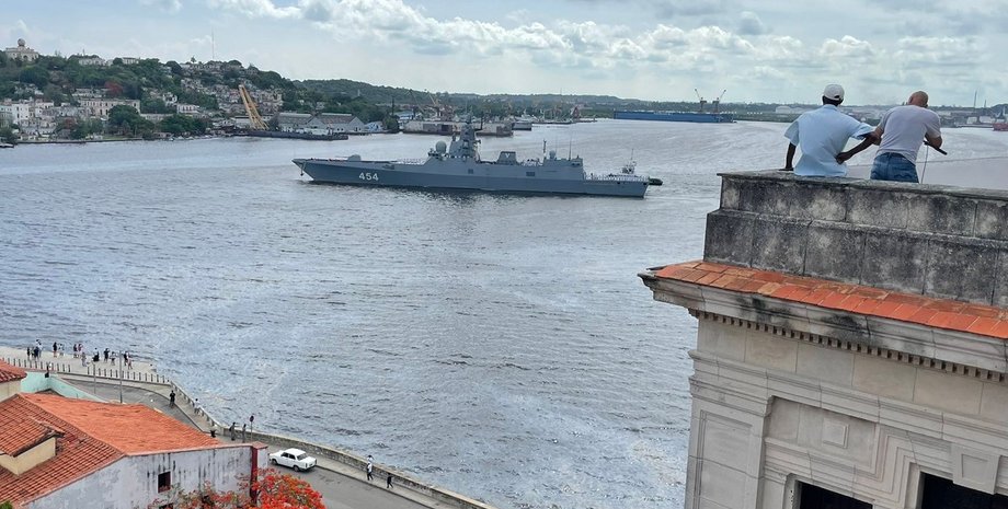 фрегат адмірал горшков куба, російський фрегат, адмірал горшков