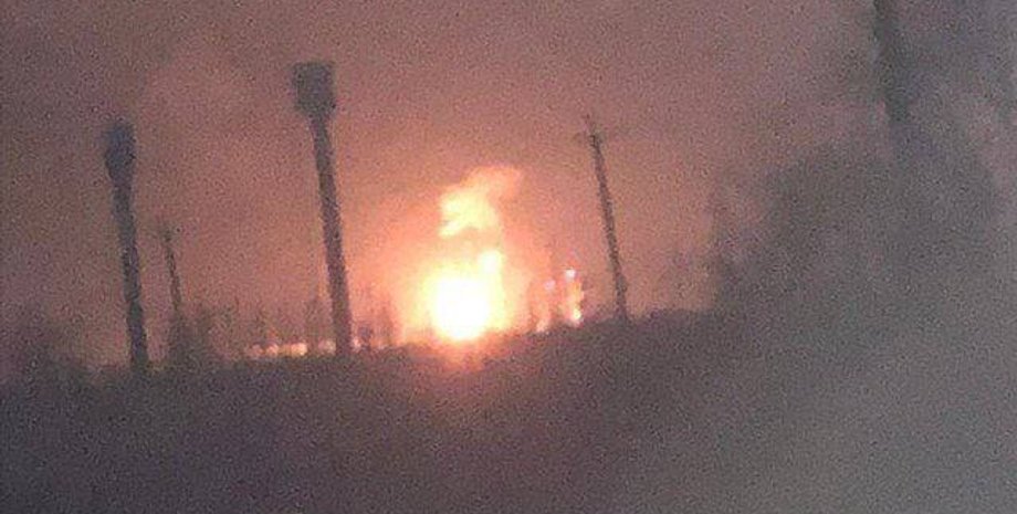 НПЗ РФ, НПЗ РФ вибухи, НПЗ РФ пожежа, НПЗ РФ атака безпілотника, НПЗ РФ удар дронів, НПЗ РФ влучання